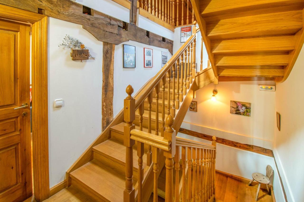 Casa Monaut, Acogedores Apartamentos A Los Pies De La Selva De Irati Saragueta Ngoại thất bức ảnh